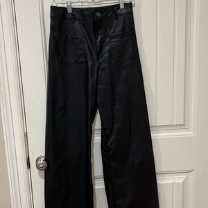 Zara leather pants!